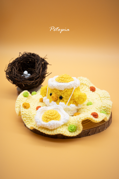 破殼雞仔帽+太陽蛋炒飯套裝