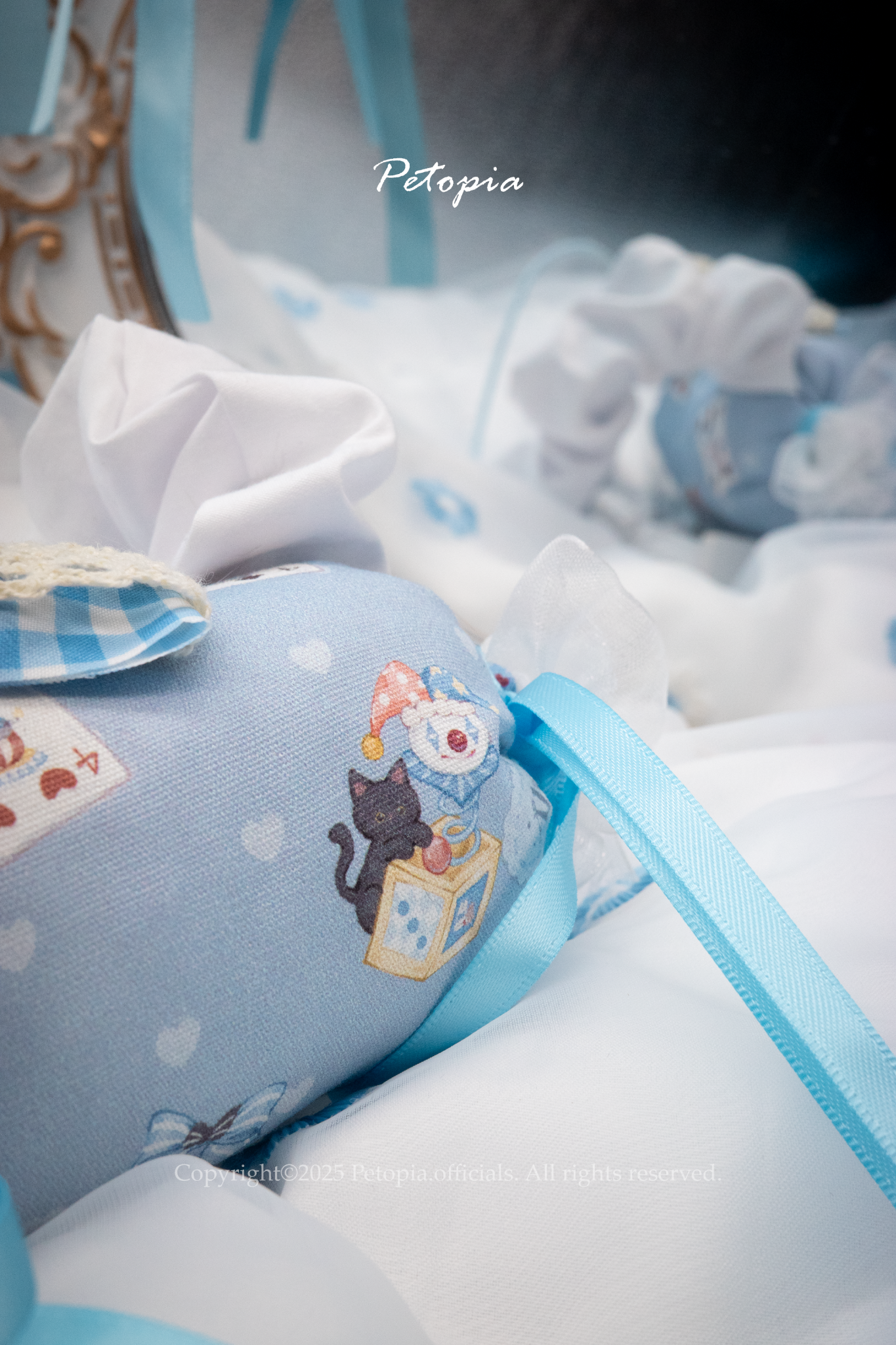 Alice's Wonderland Easter Bib