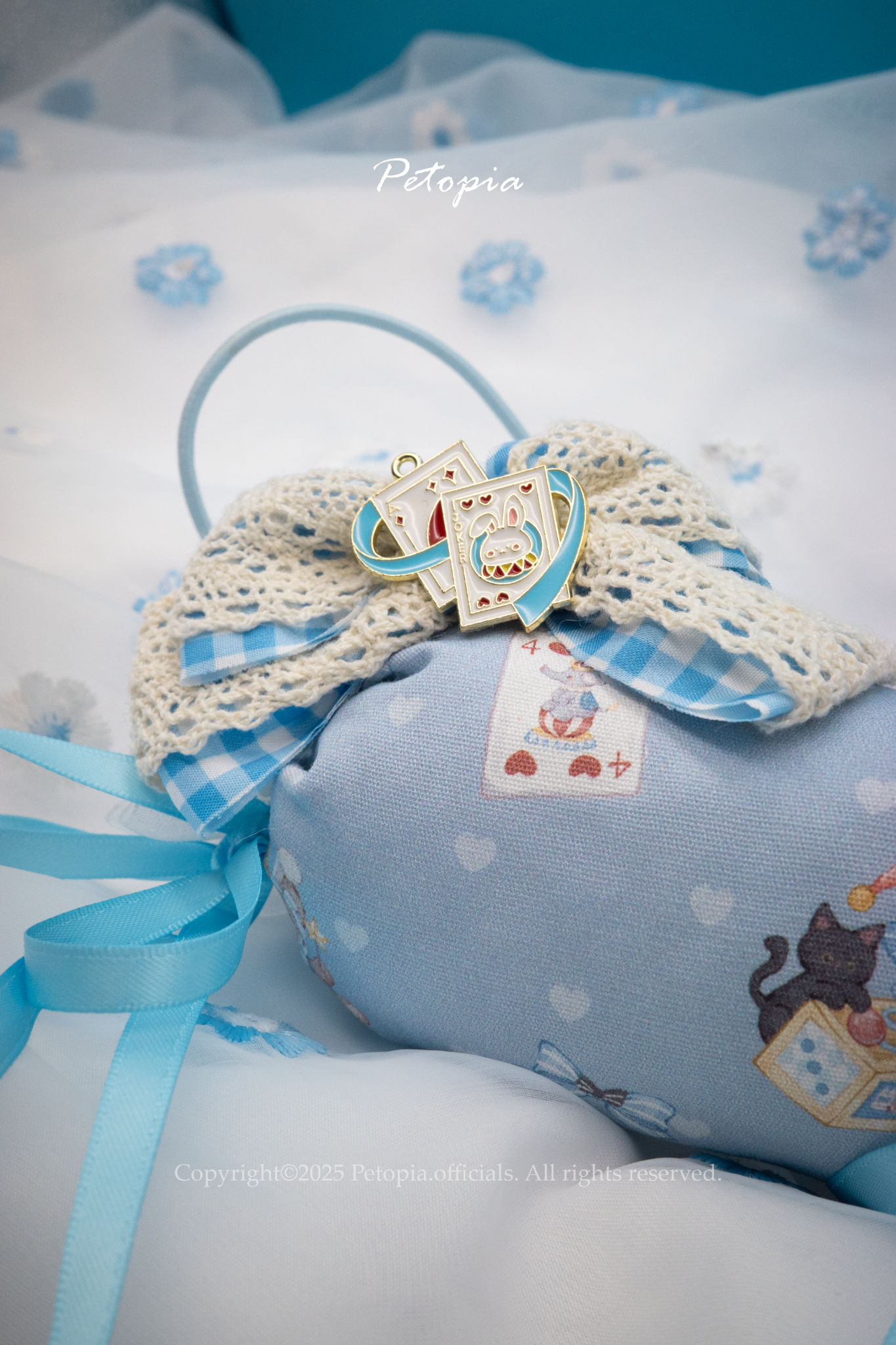 Alice's Wonderland Easter Bib