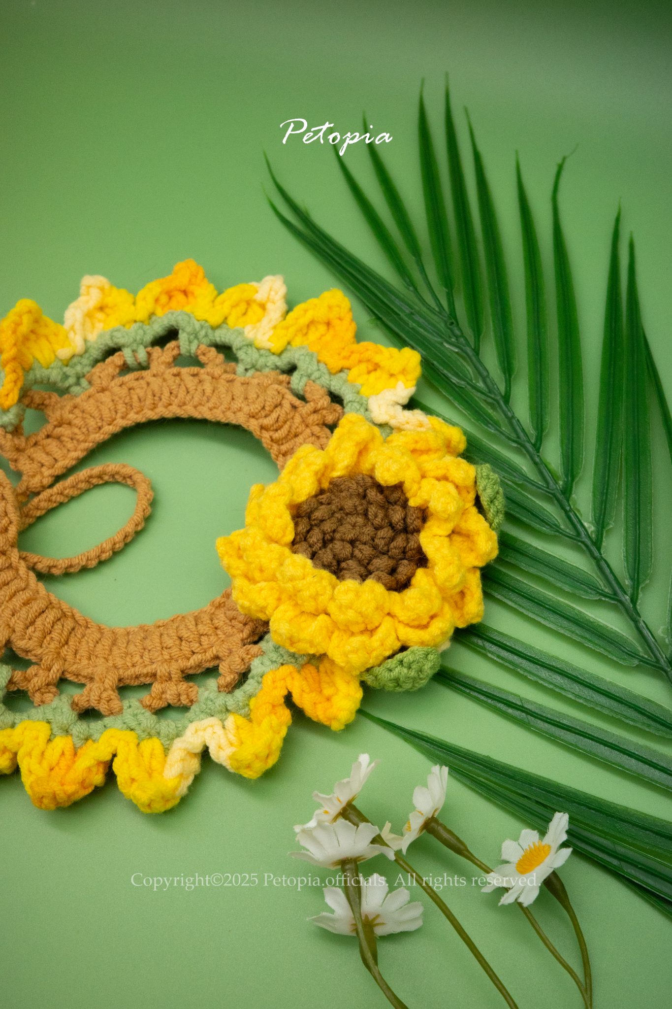 Sunflower Sunshine Bib