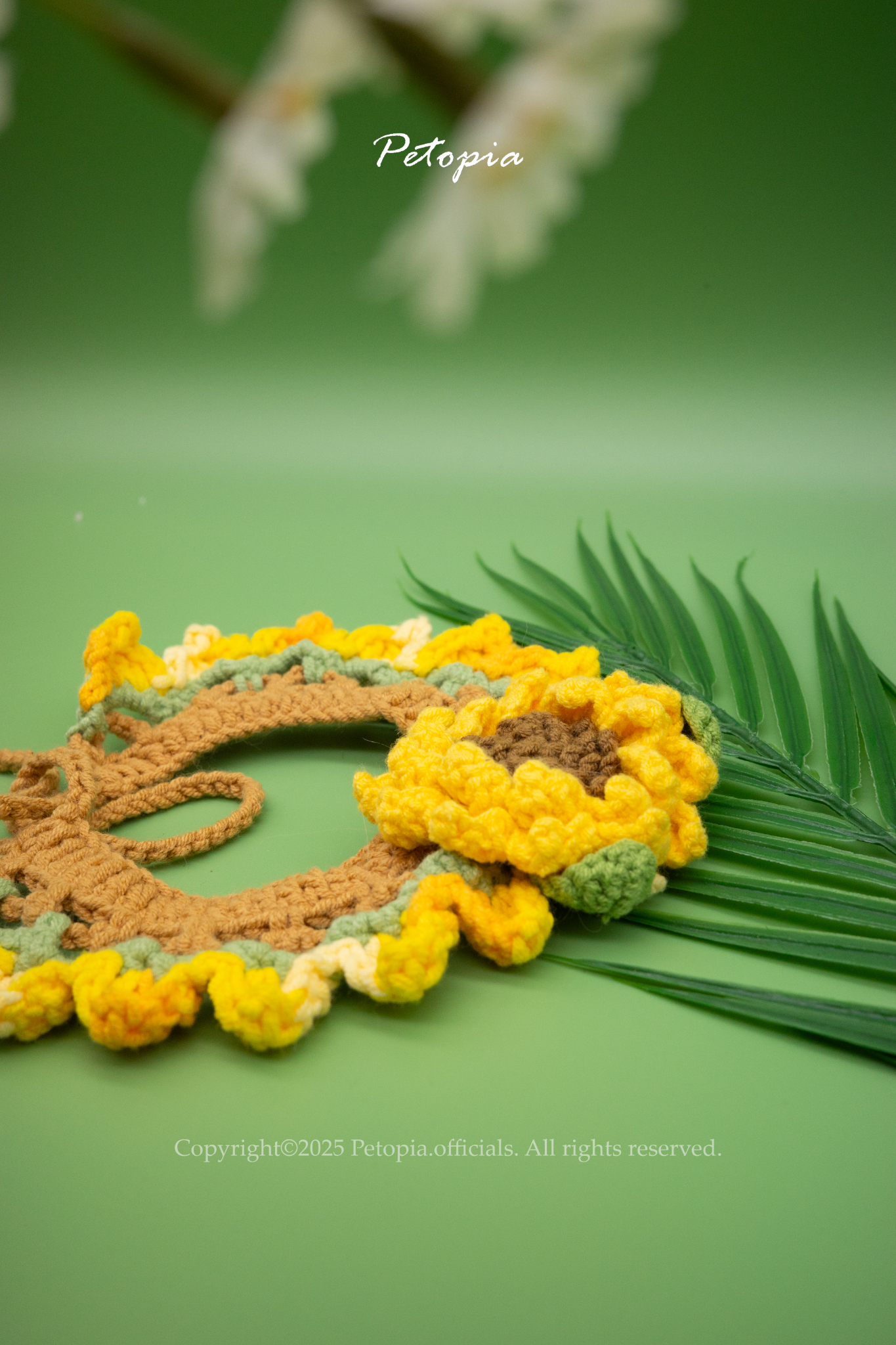 Sunflower Sunshine Bib