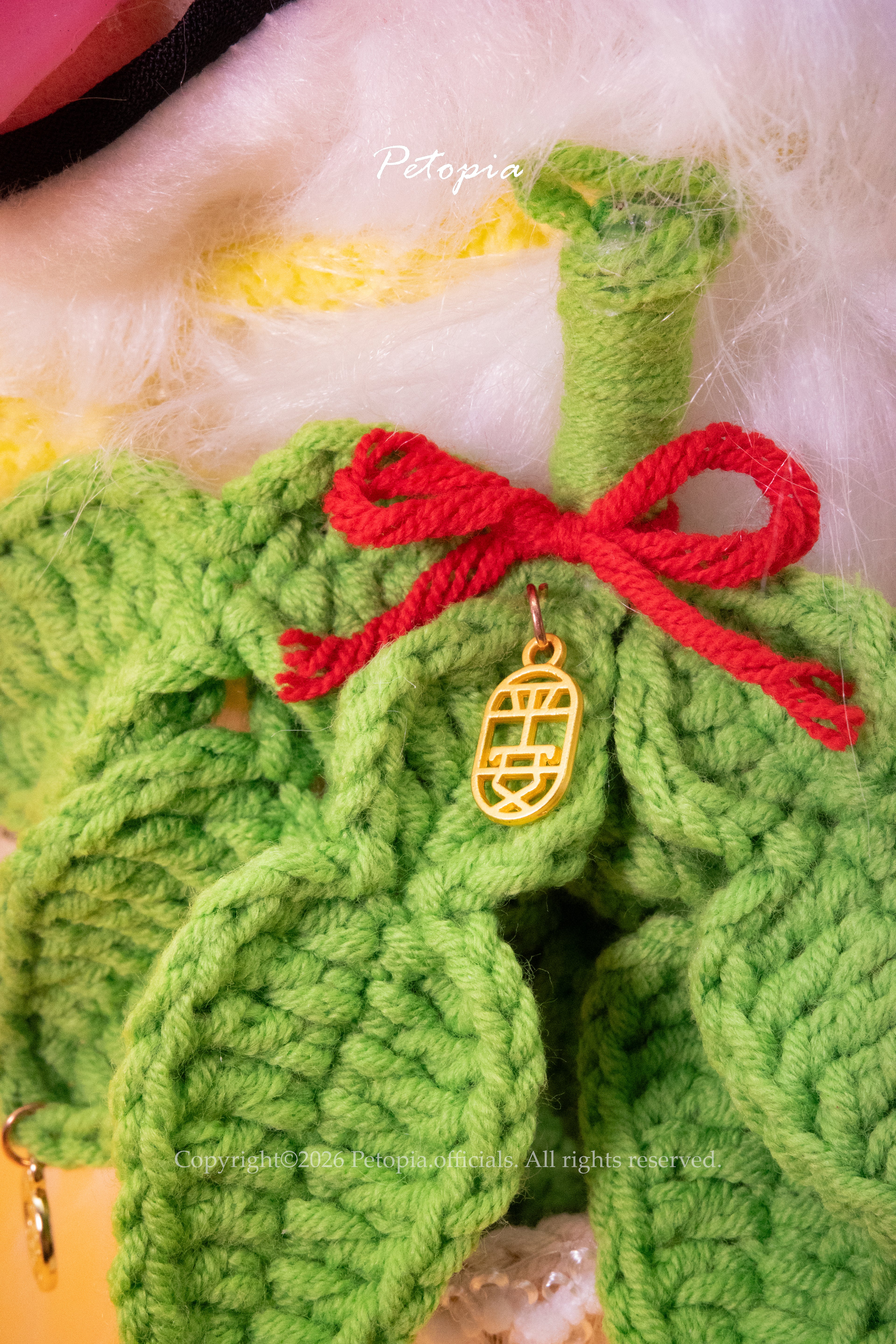 Fortune Pomelo Leaf Neck Accessory