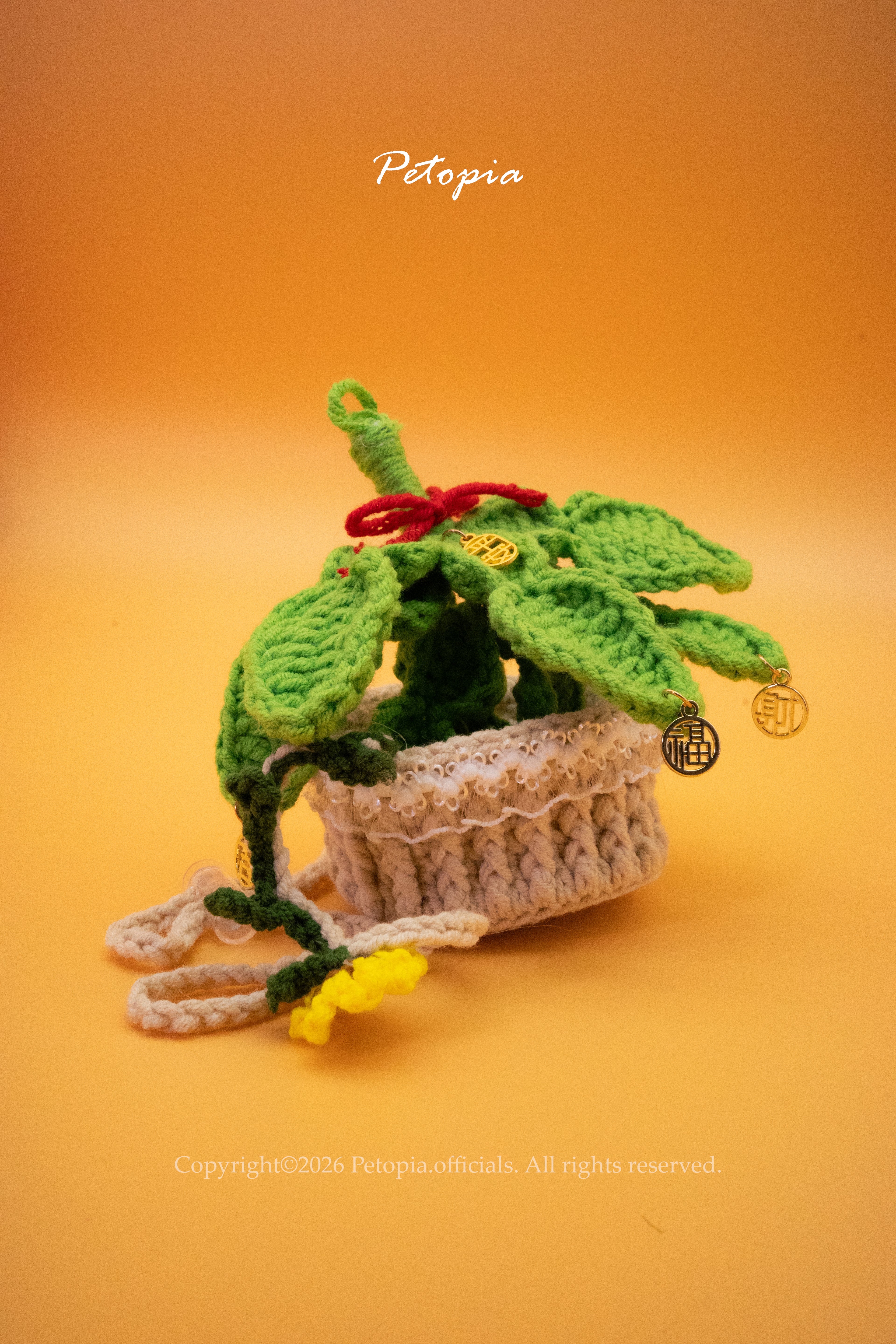 Fortune Pomelo Leaf Neck Accessory