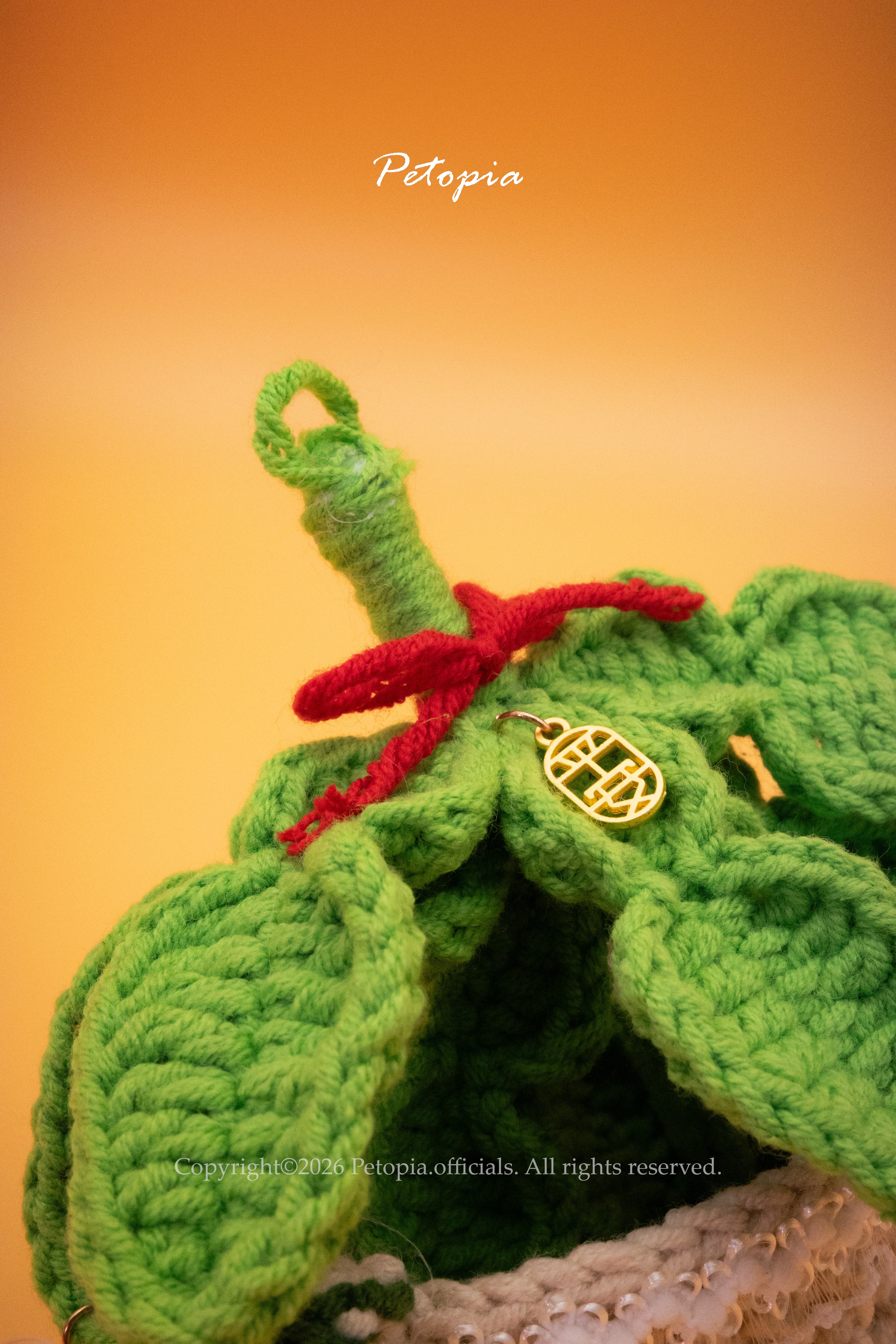 Fortune Pomelo Leaf Neck Accessory