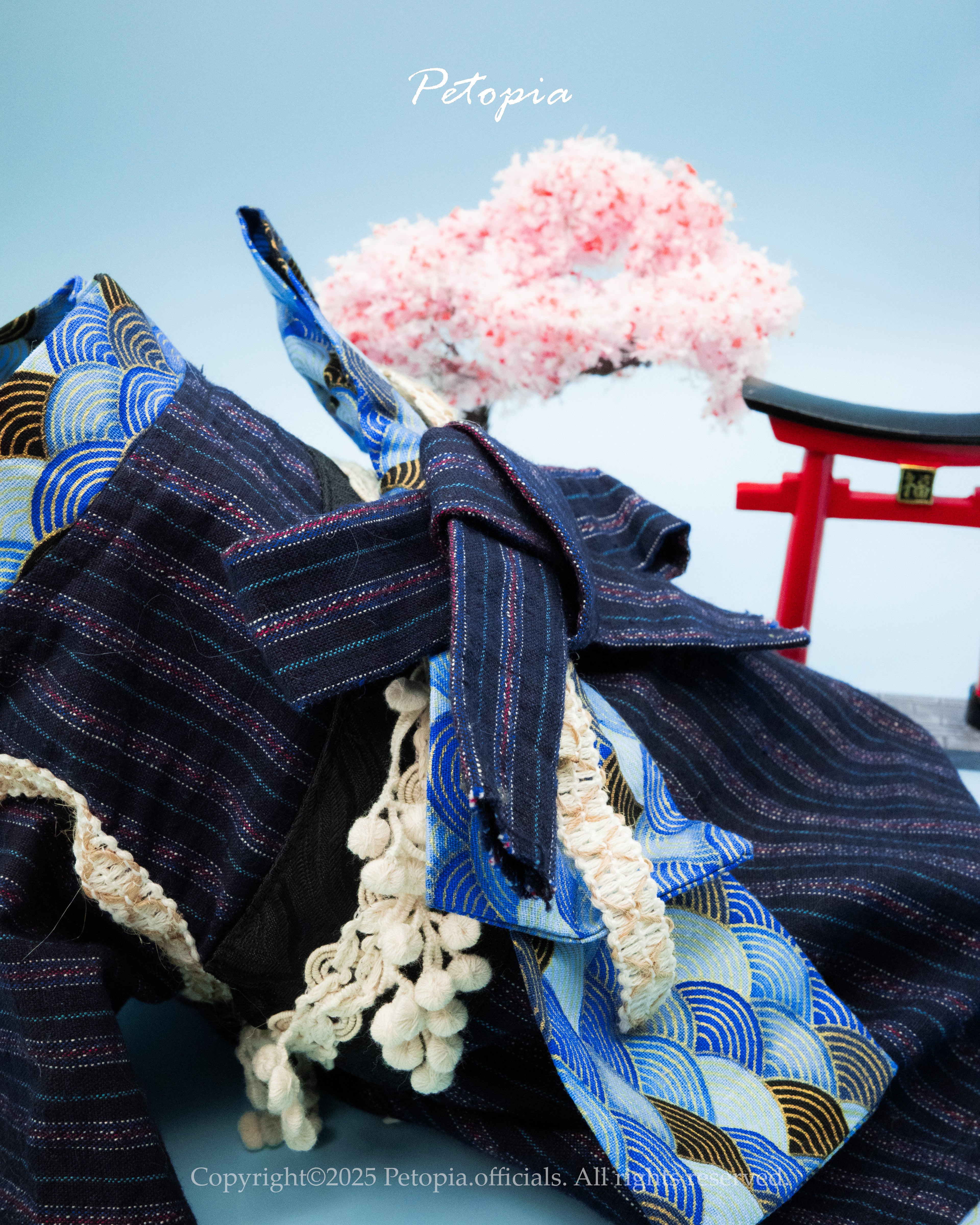 Kyoto Midnight Wave Kimono