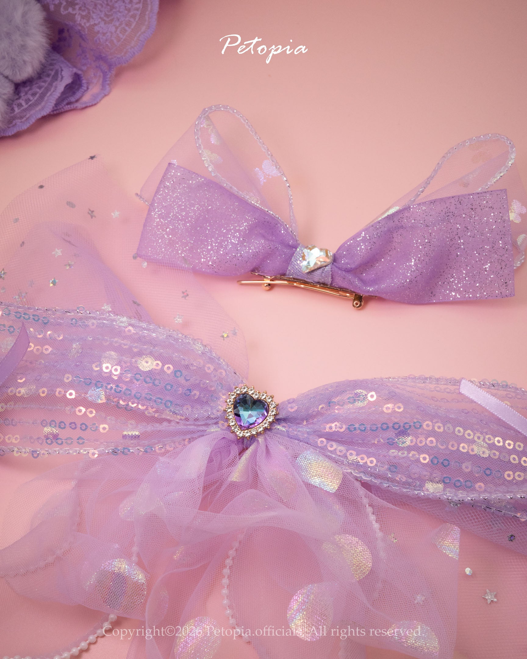 Violet Rose Starlight Bib