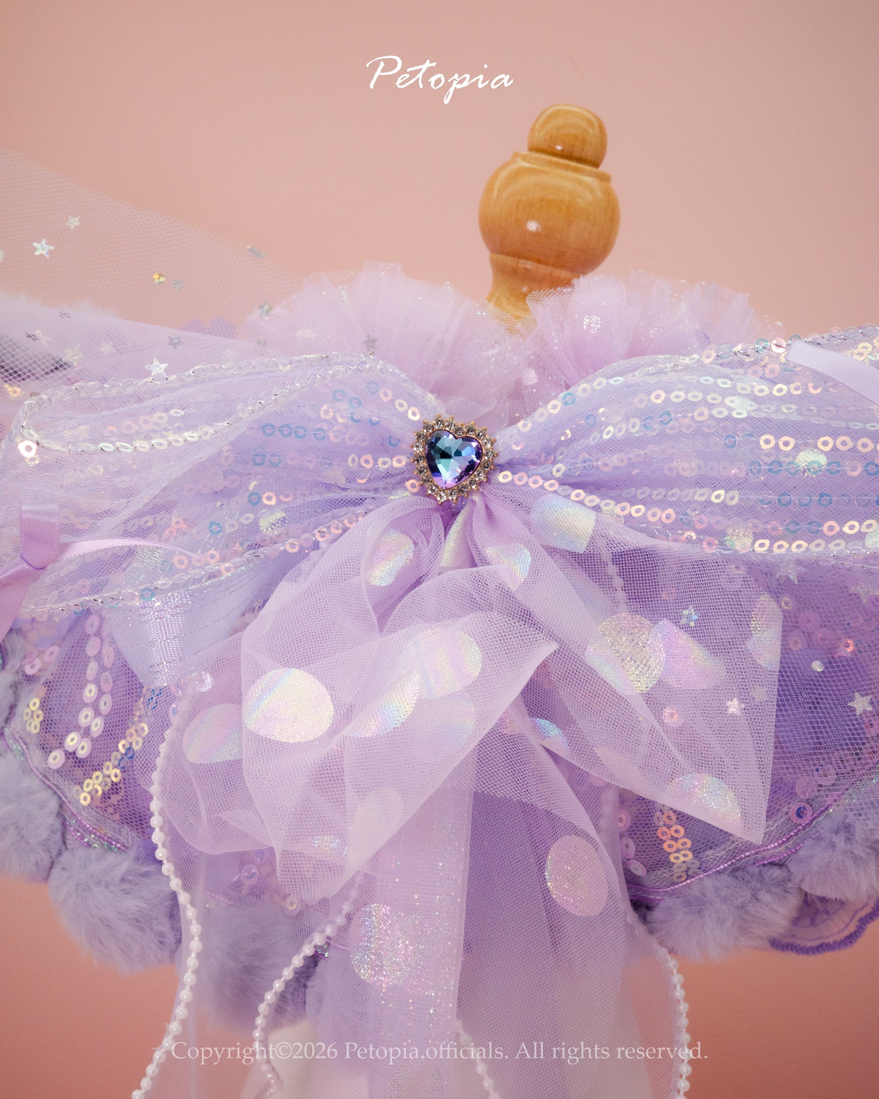 Violet Rose Starlight Bib