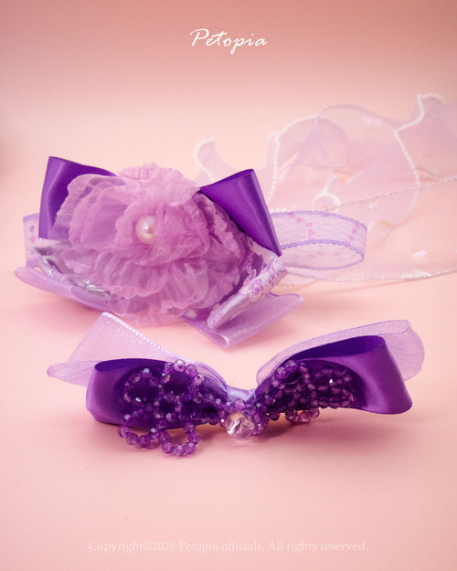 The Royal Purple Koi Bib