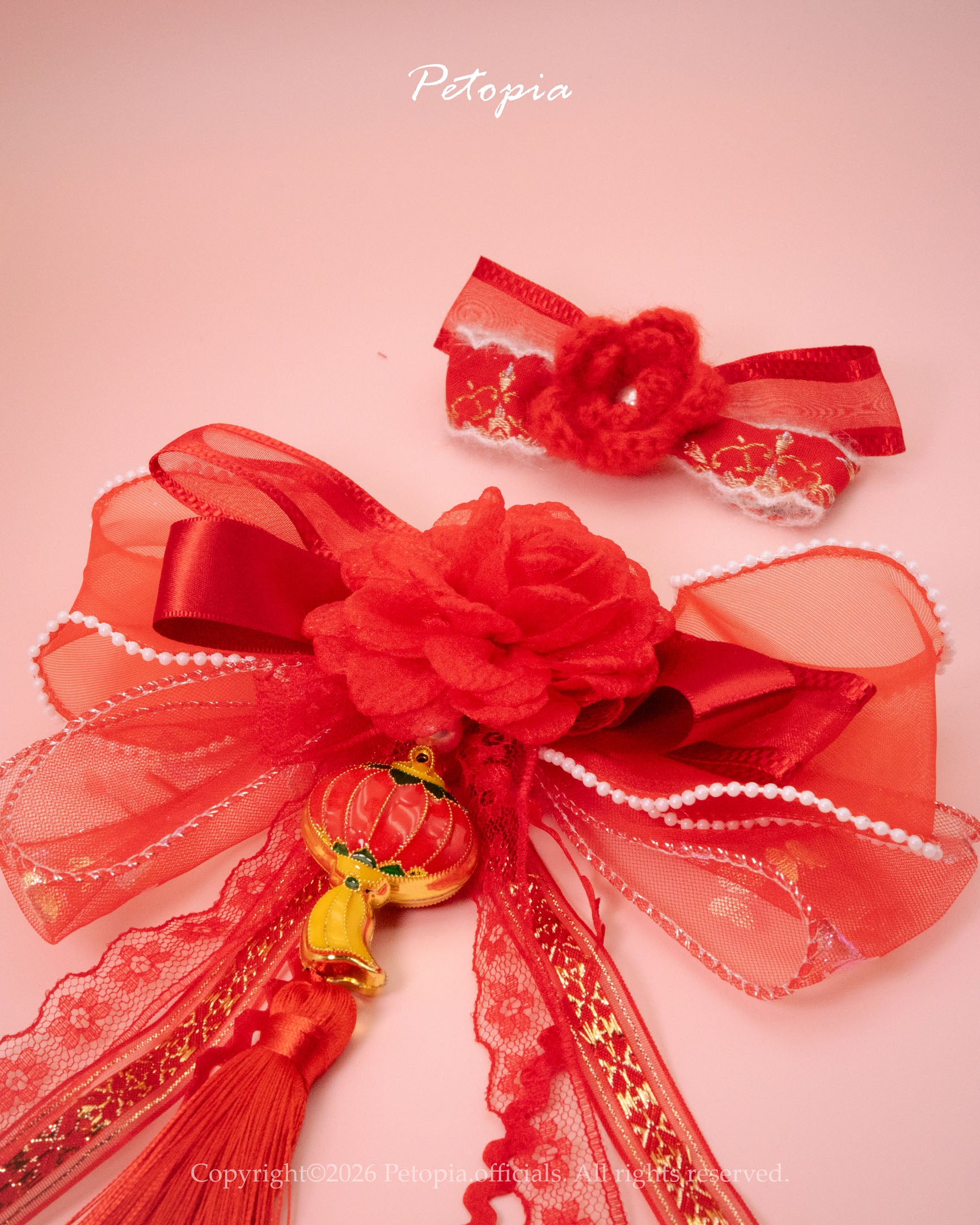 The Celestial Pegasus Song Brocade Bib