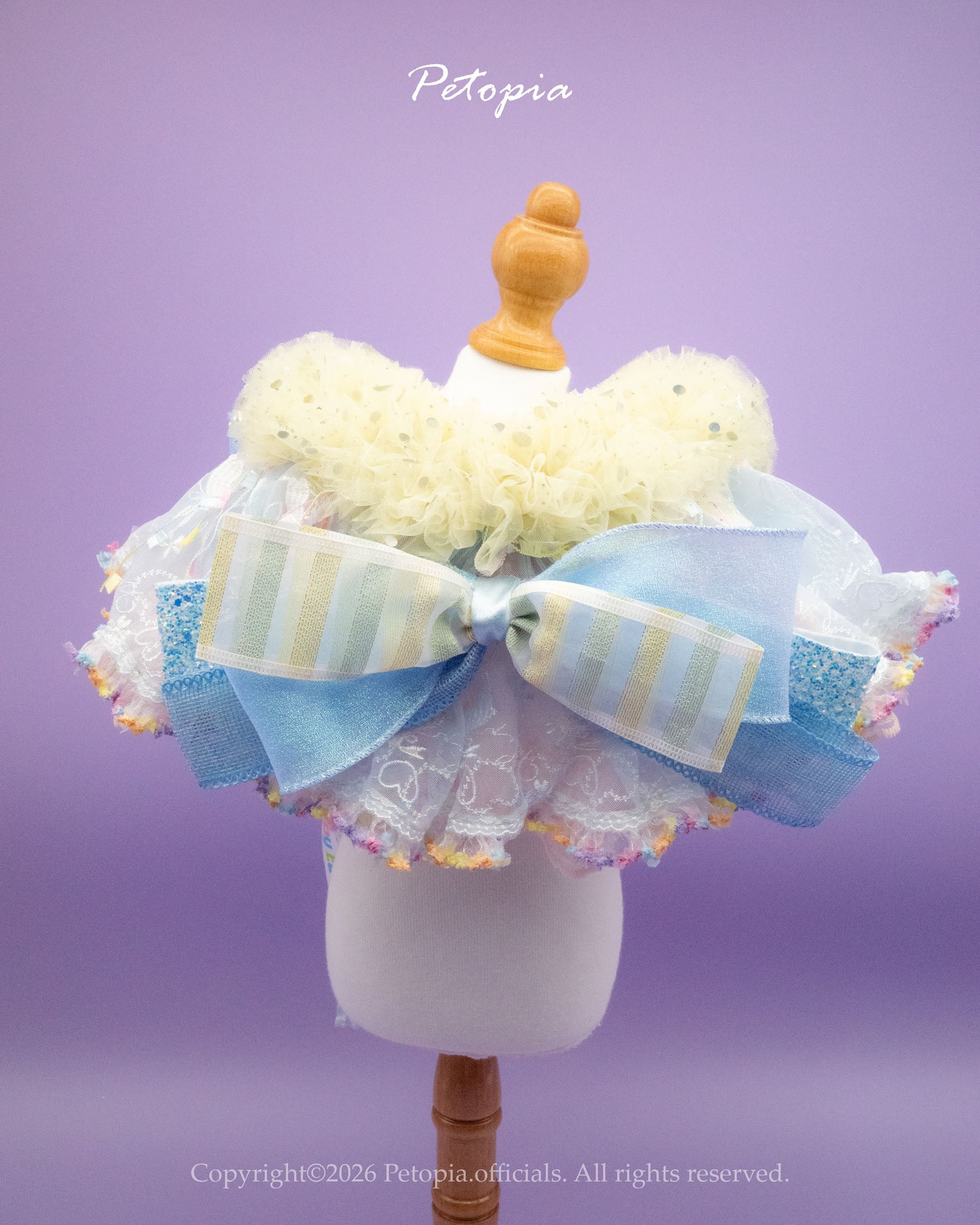 Spring Bloom Easter Bib