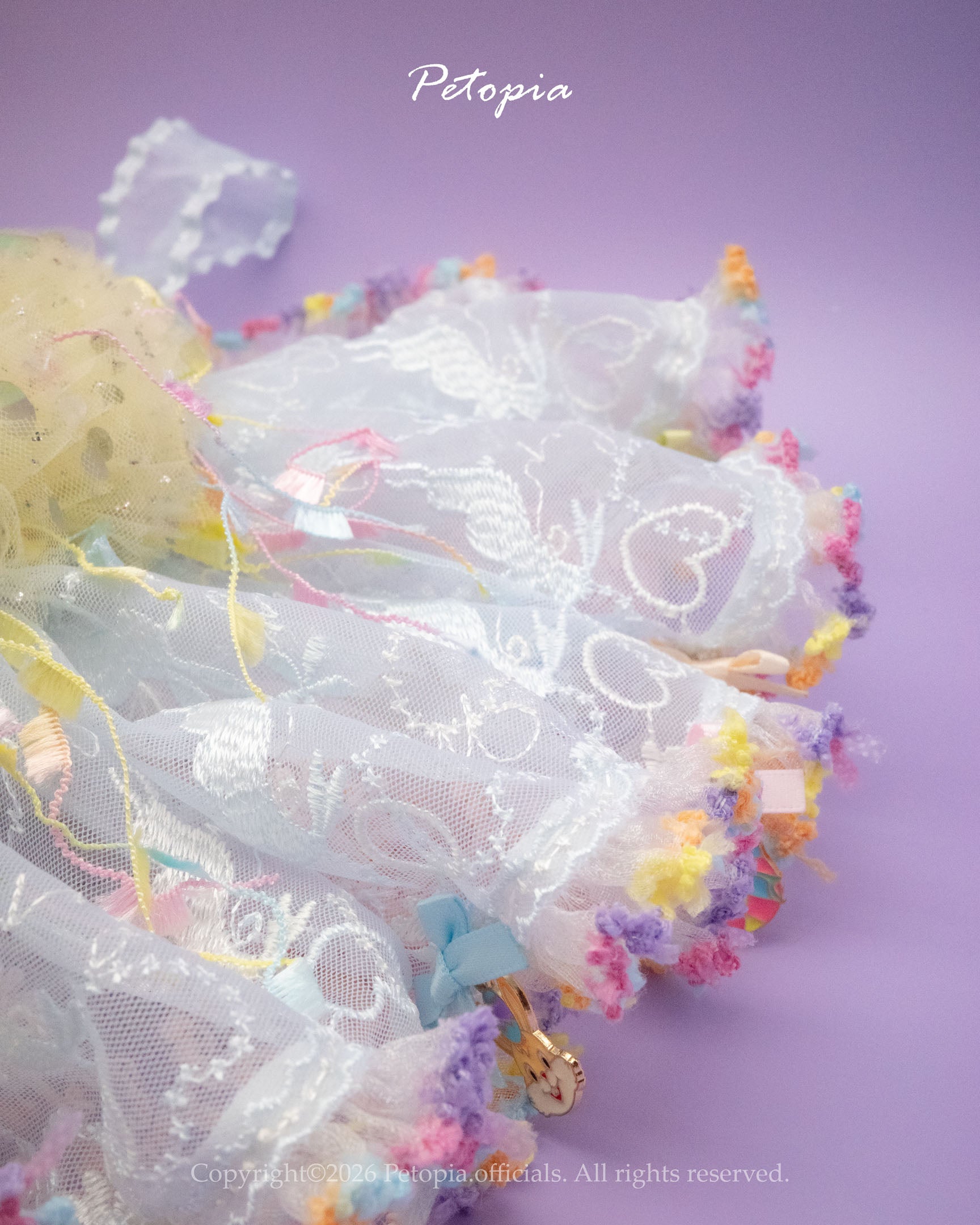 Spring Bloom Easter Bib