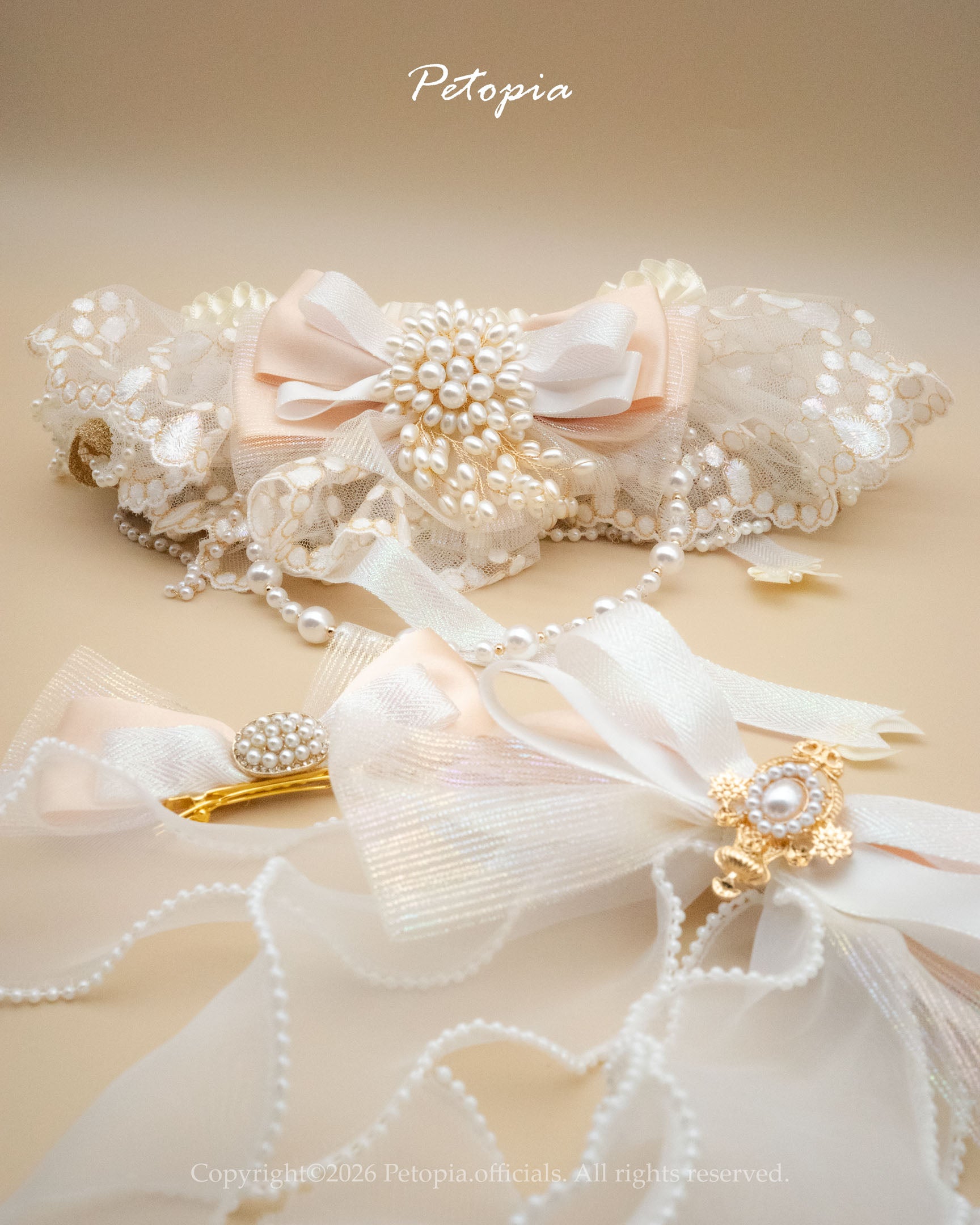 Pearl Lily of the Valley Bib