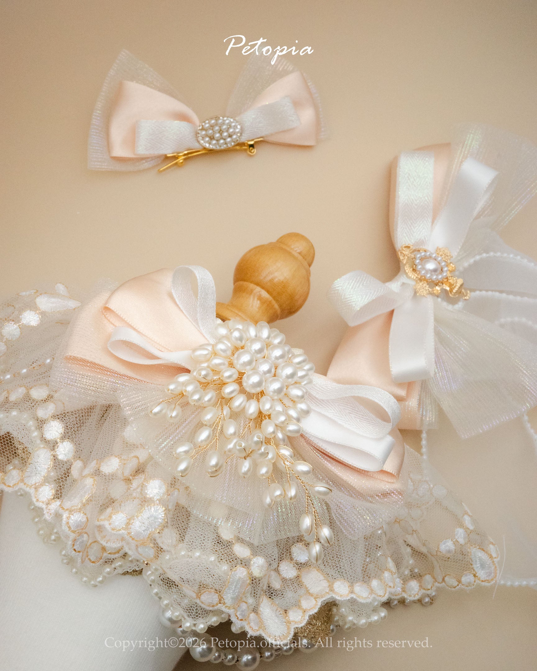 Pearl Lily of the Valley Bib