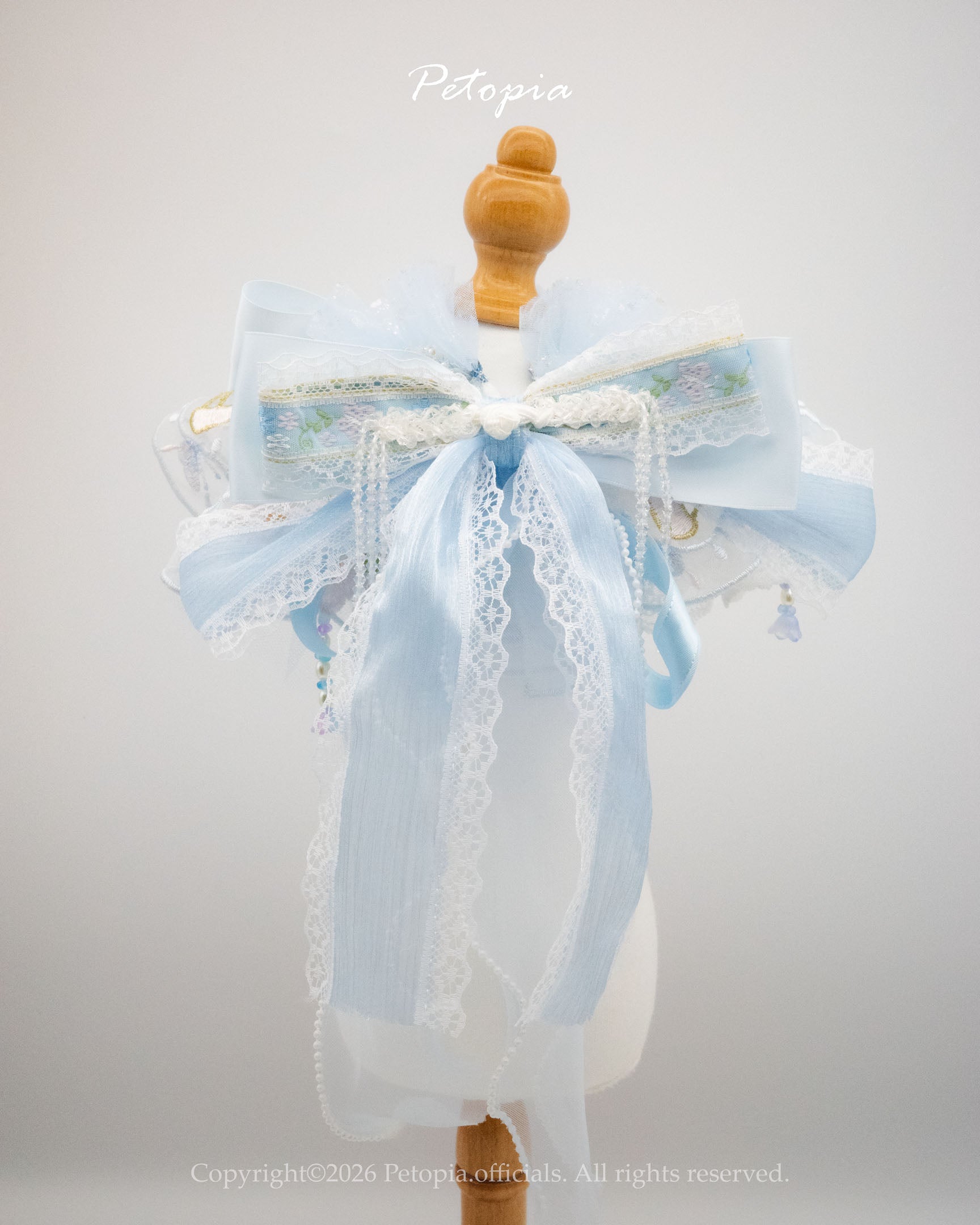 Frosty Butterfly Mist Bib