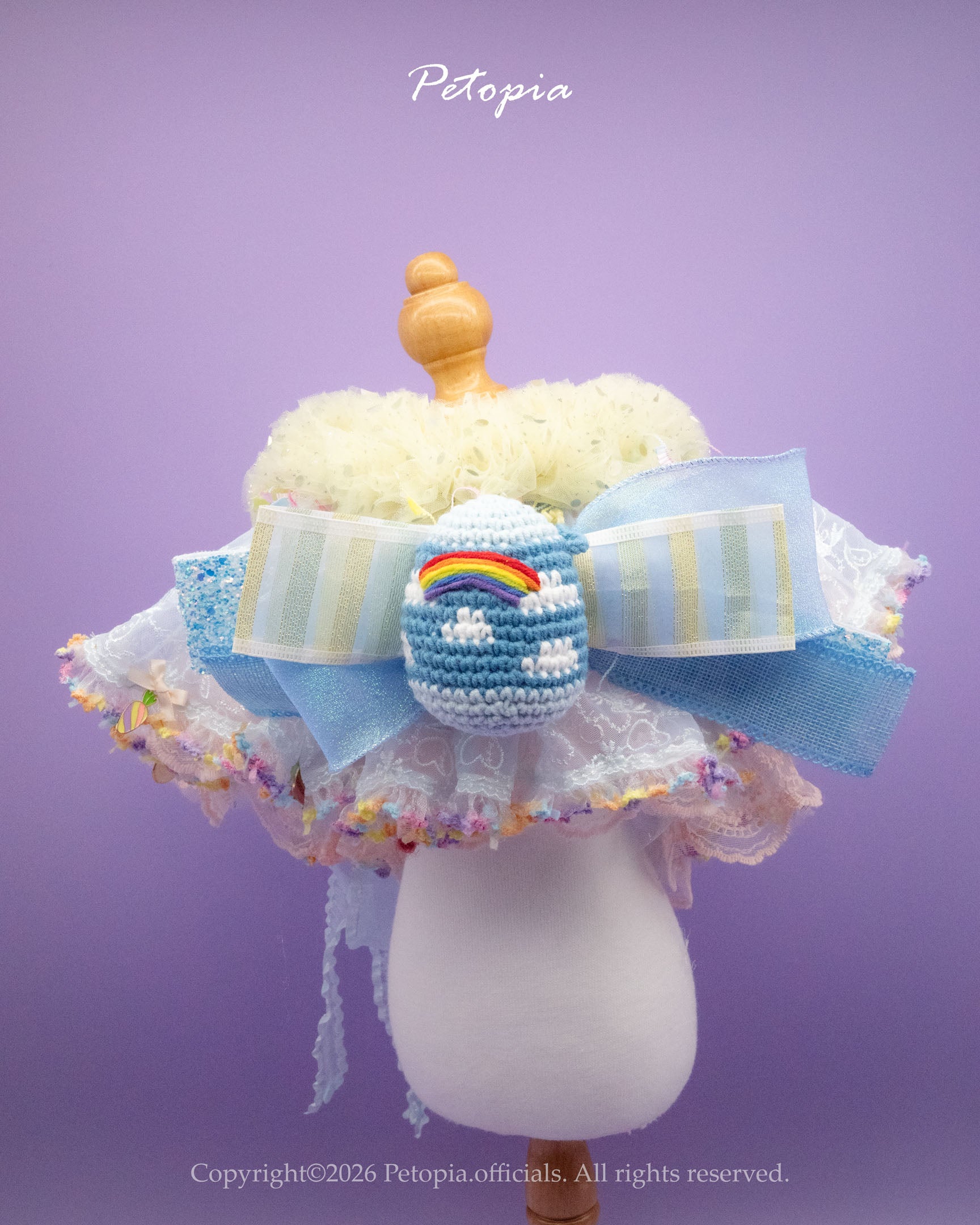 Spring Bloom Easter Bib